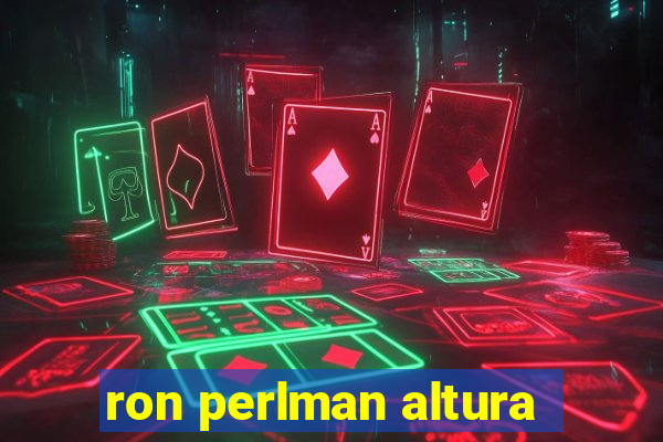 ron perlman altura